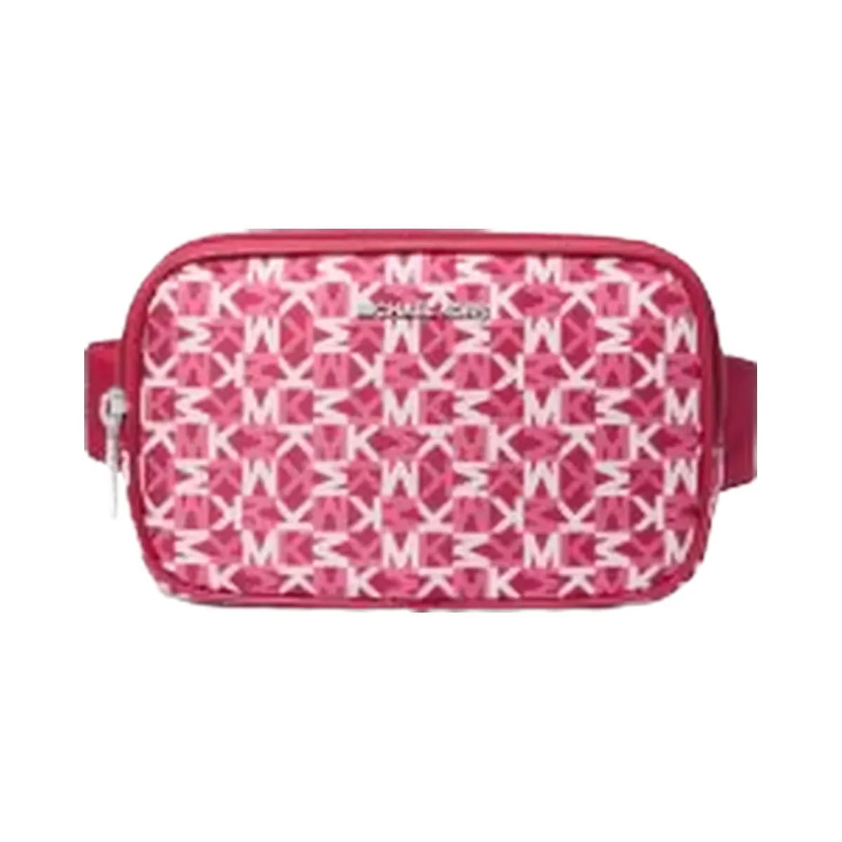 Michael Kors Khai Small Logo Printed Sling Pack Dk Raspberry
