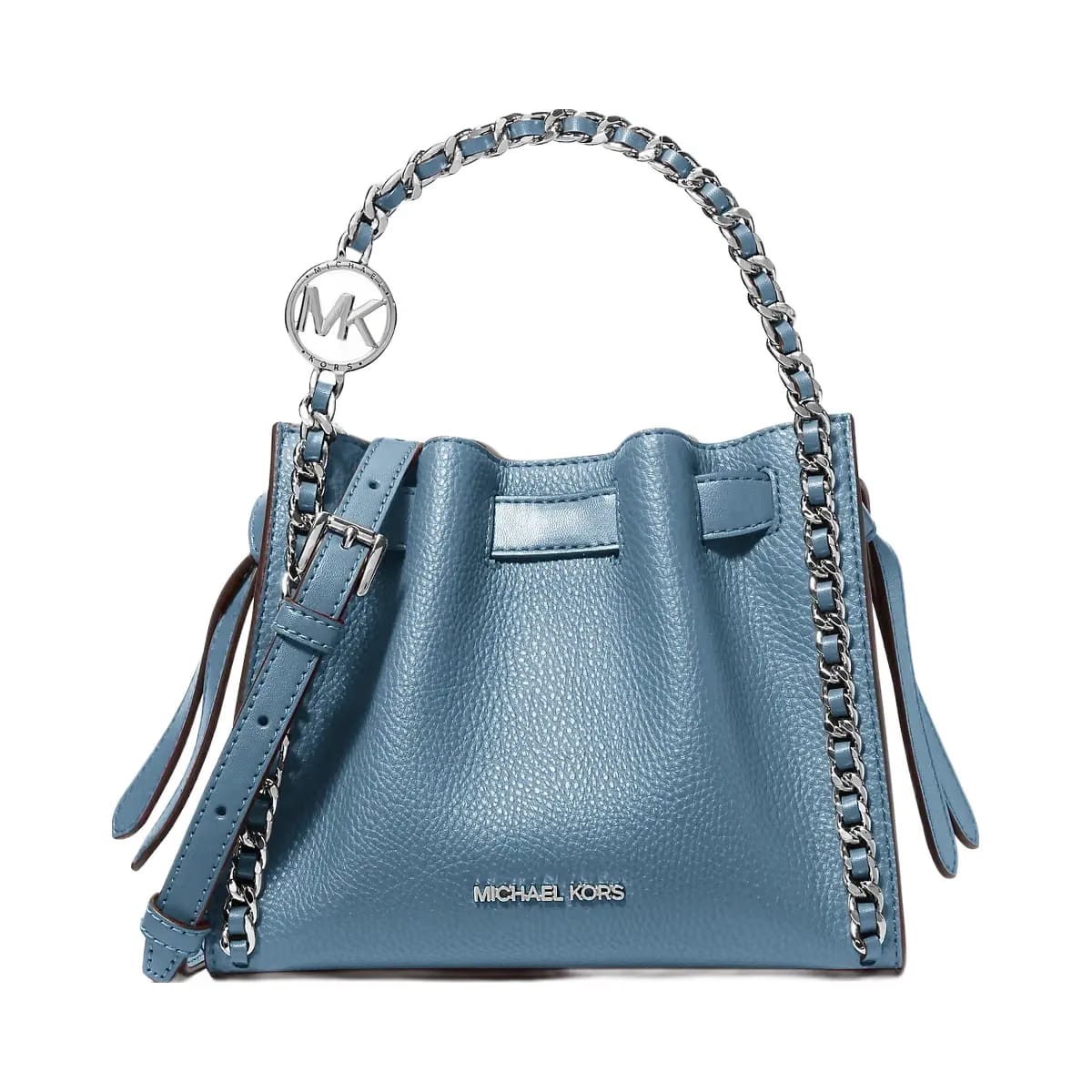 Michael Kors Mina Small Chain Convertible Crossbody Bag Cornflower