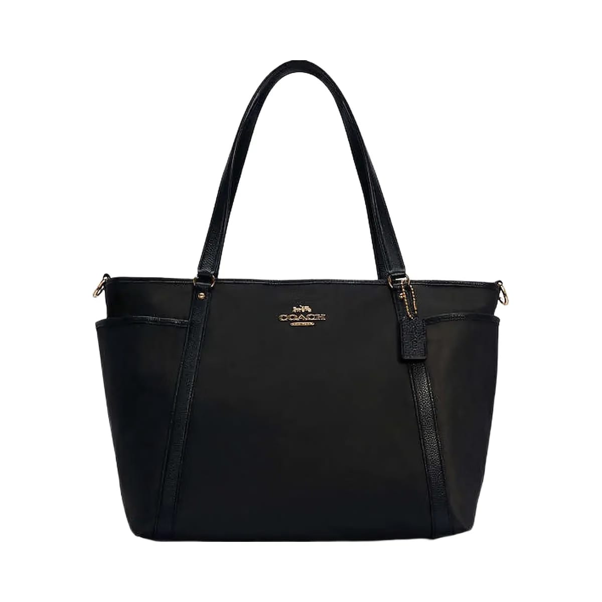 Coach Baby Bag Non Leather-Gold-Black