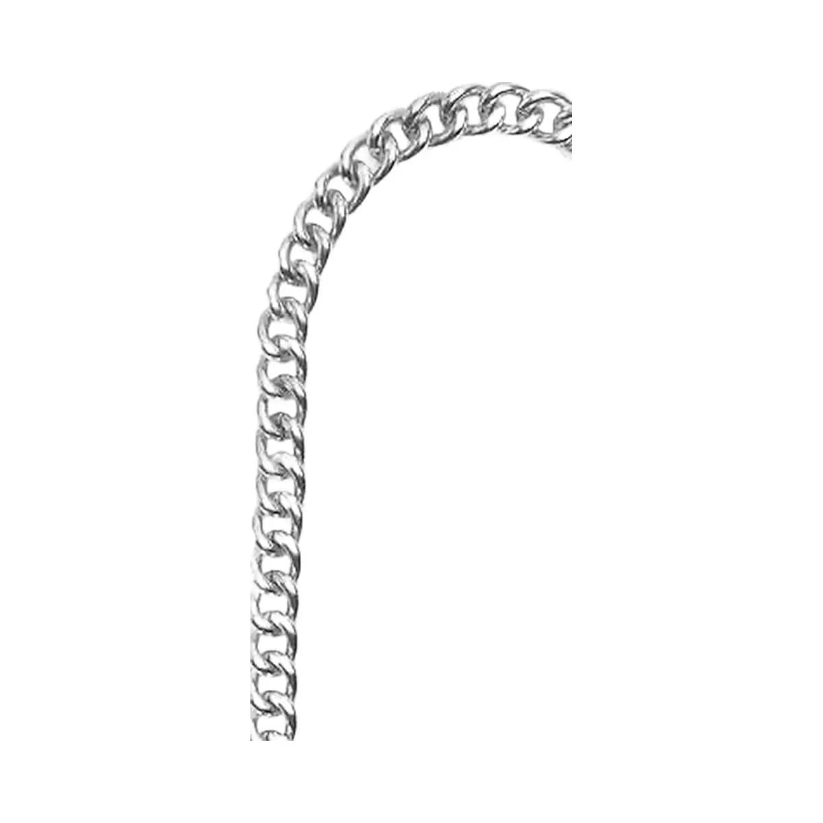 Coach Chunky Chain Shoulder Strap Silver-Silver