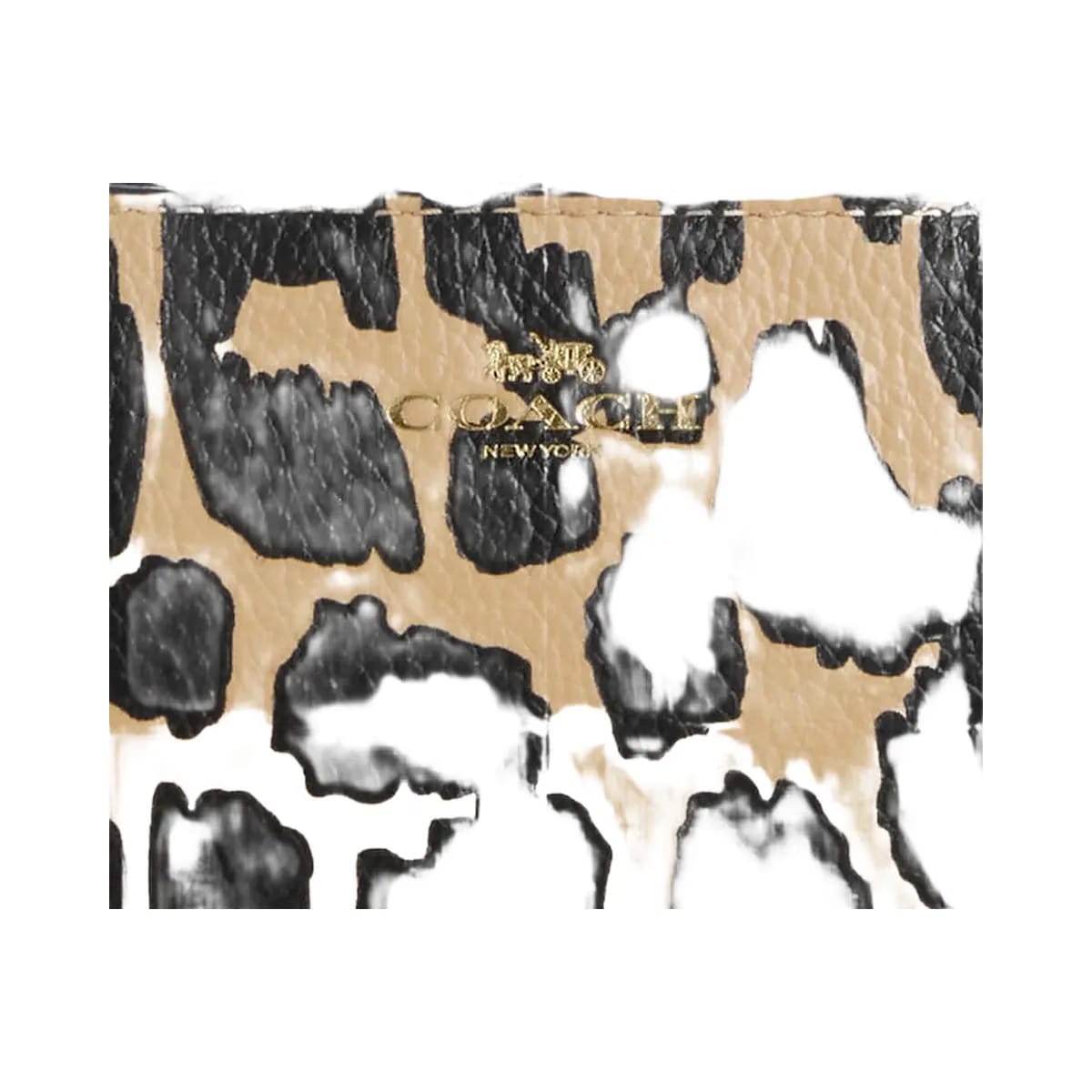 Coach Kailey Shoulder Bag With Cow Print And Tassel Cow Printed Haircalf-Im-Cow Multi
