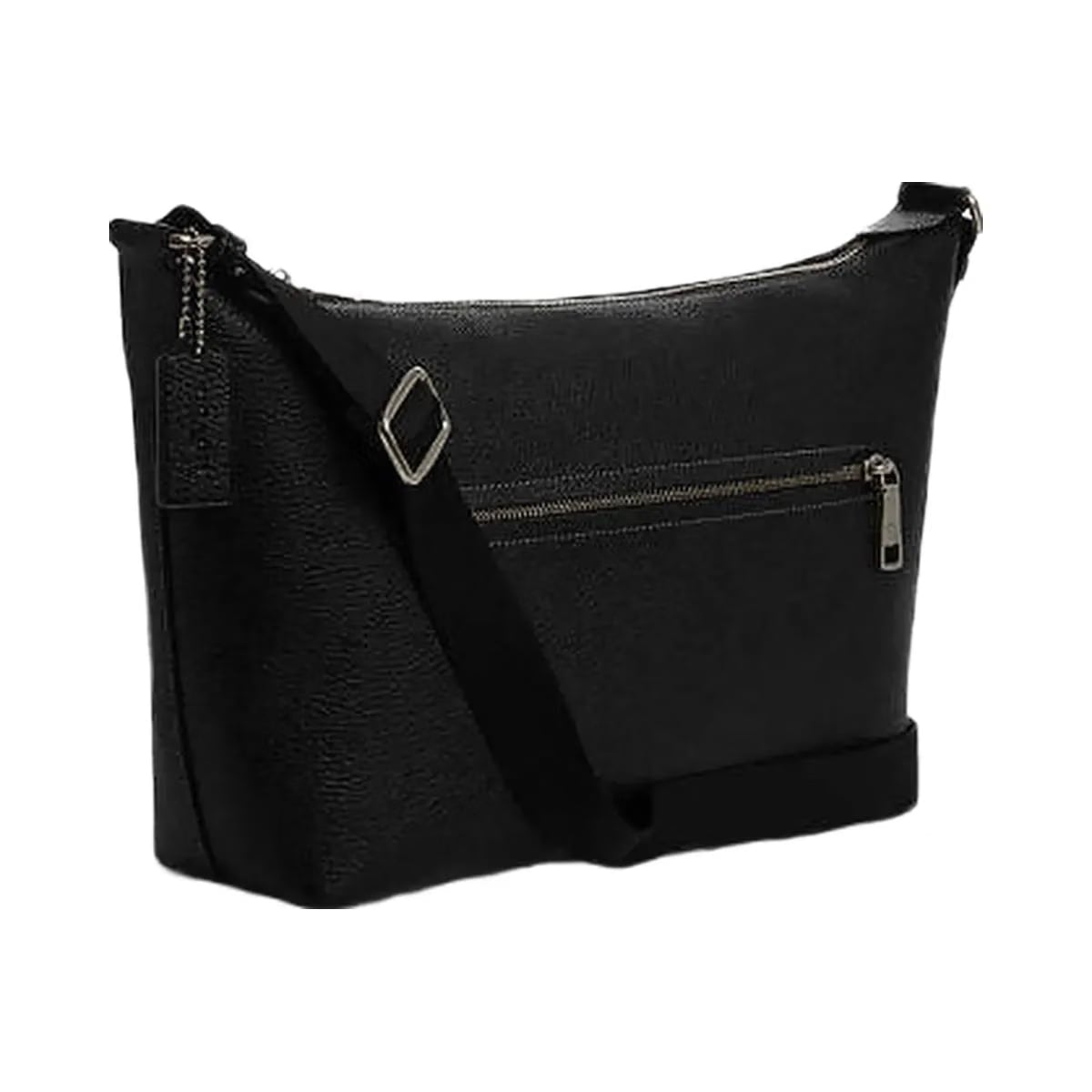 Coach Racer Small Belt Bag In Signature Canvas Signature Canvas-Gunmetal-Charcoal-Black