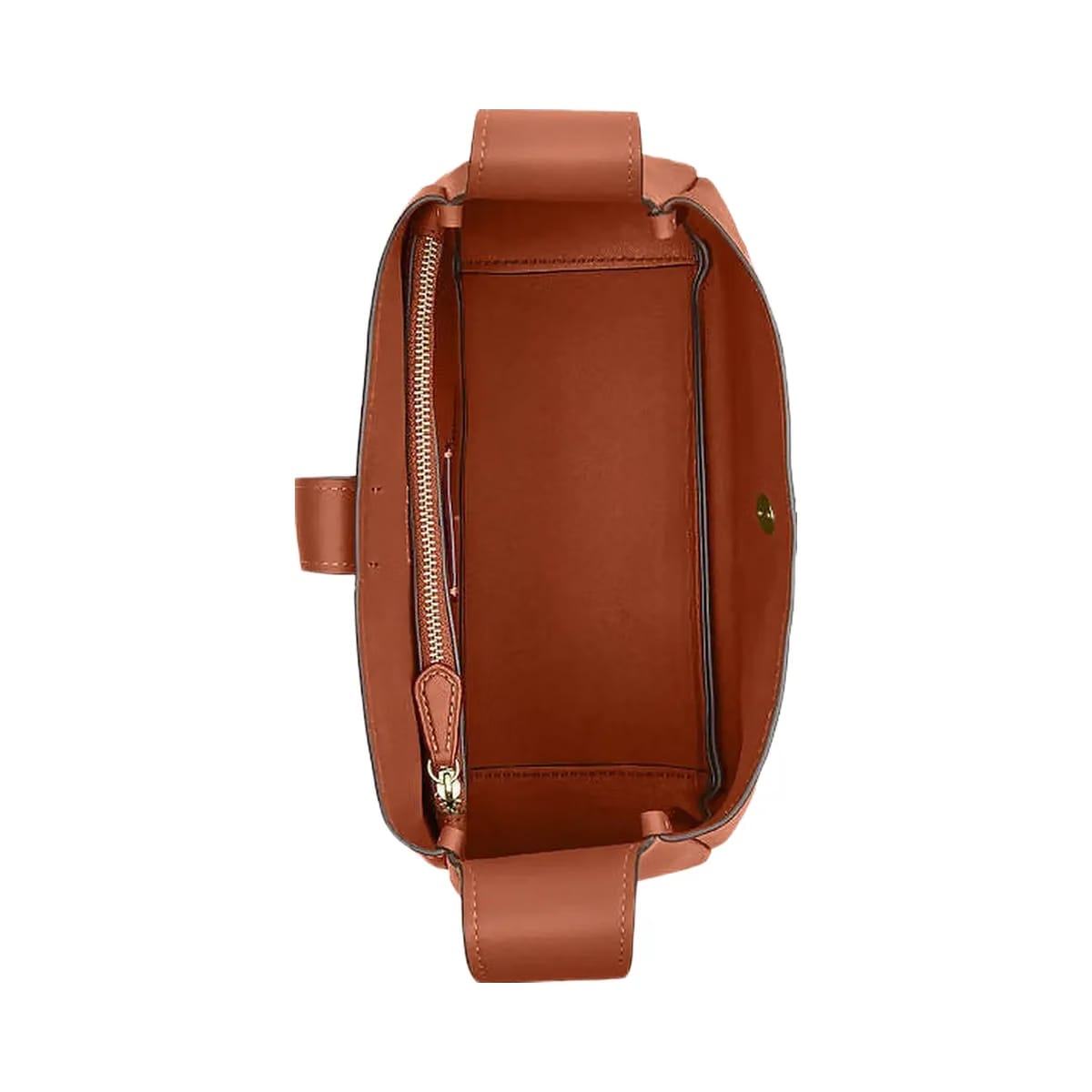 Coach Hadley Convertible Crossbody Smooth Leather-Gold-Tan