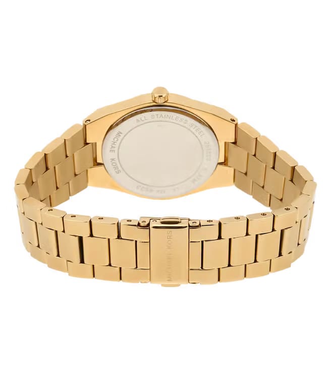 Michael Kors Channing Gold Dial Watch for Women