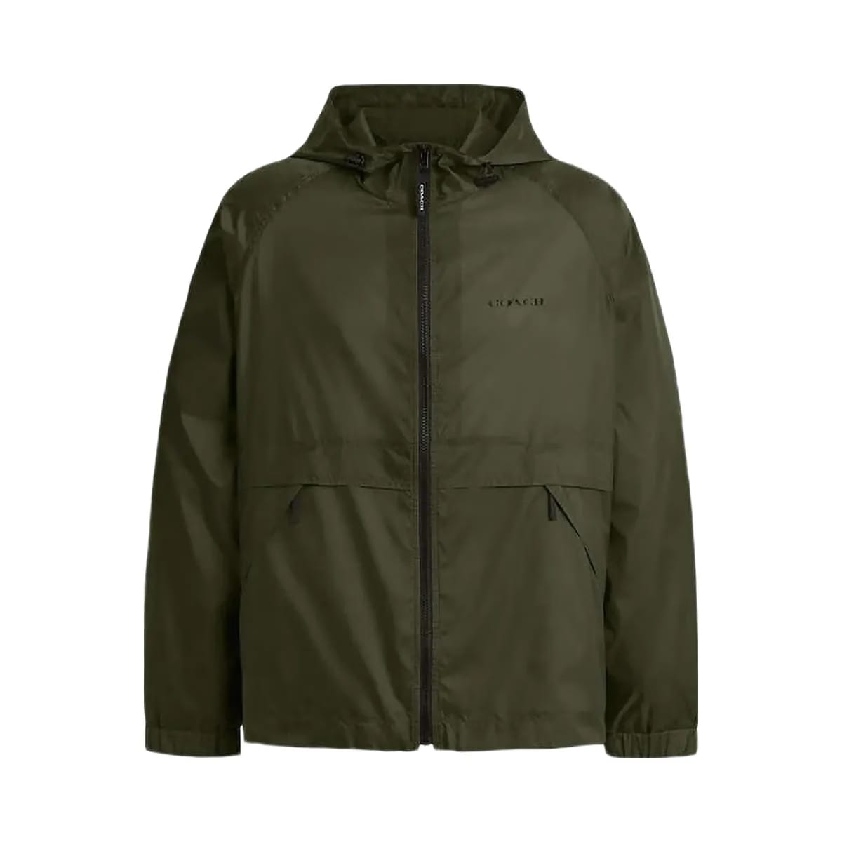 Coach Lightweight Windbreaker Military Green