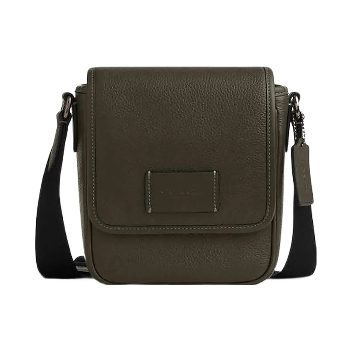 Coach Lucas Crossbody Bag Pebbled Leather-Qb-Uniform Green