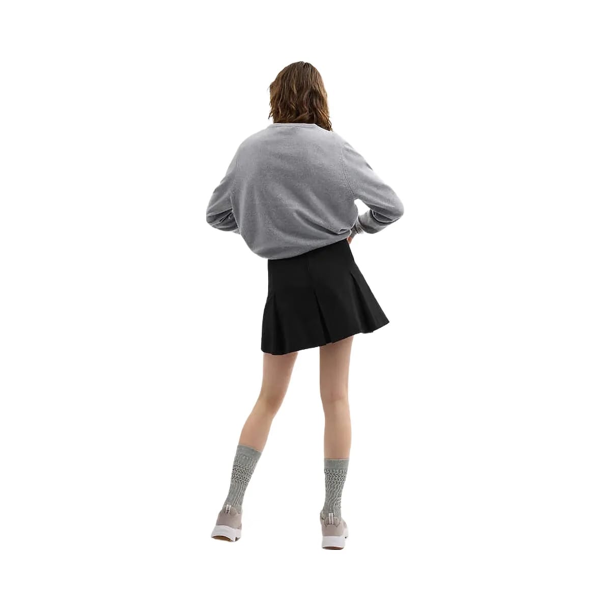 Coach Mini Skirt With Turnlocks Black