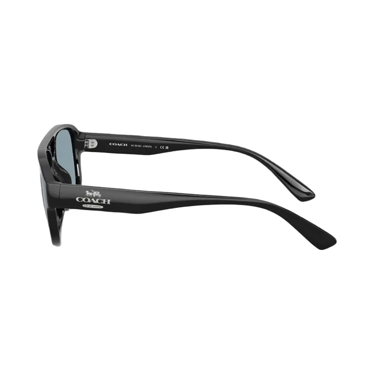 Coach Pilot Sunglasses Black
