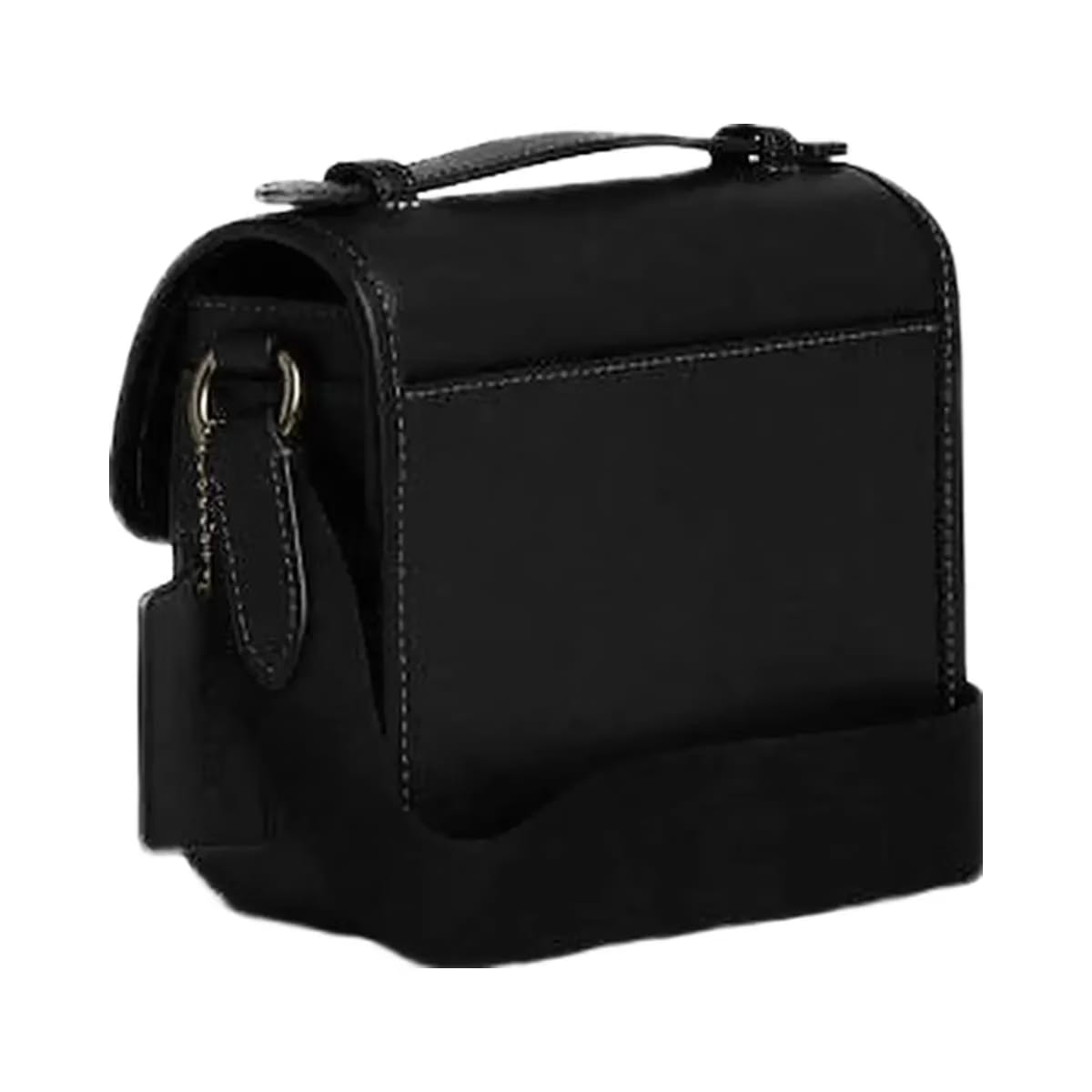 Coach Racer Crossbody Bag Smooth Leather-Gunmetal-Black