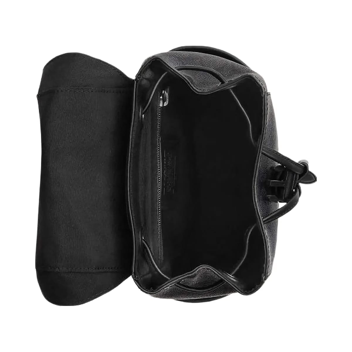 Coach Racer Pack In Signature Signature Canvas-Gunmetal-Charcoal-Black