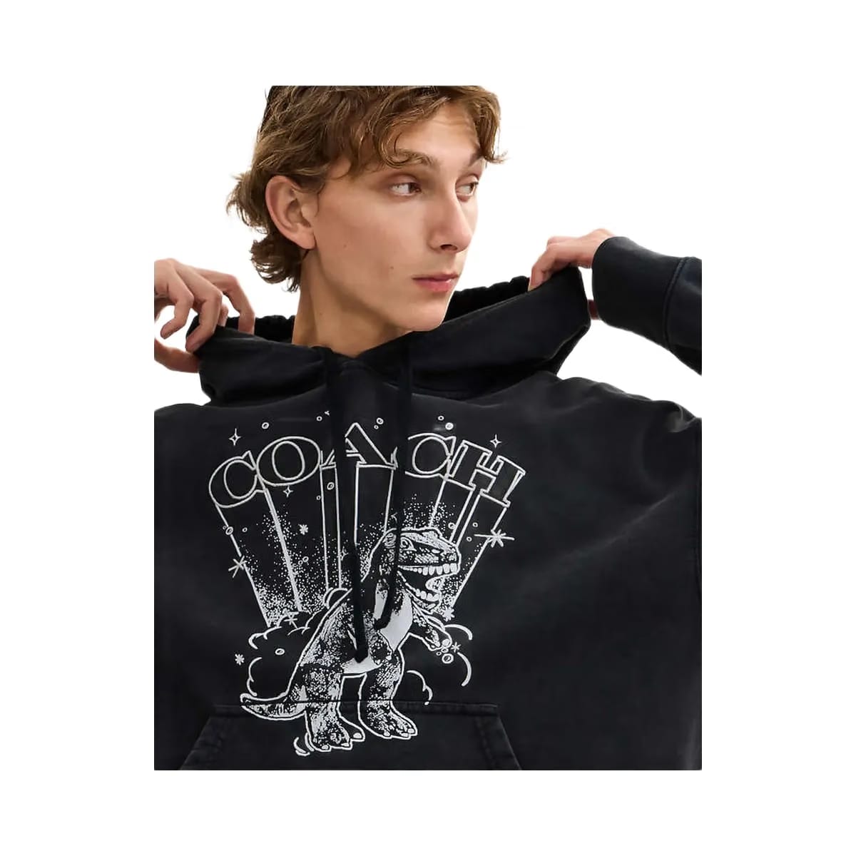 Coach Rexy Hoodie Washed Black