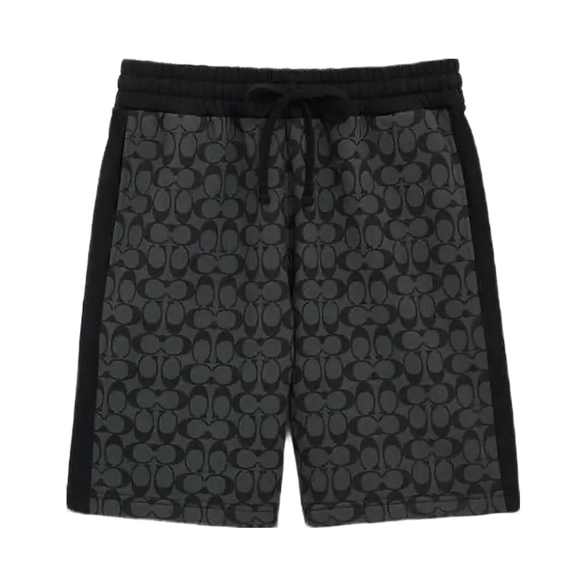 Coach Signature Shorts Charcoal Signature