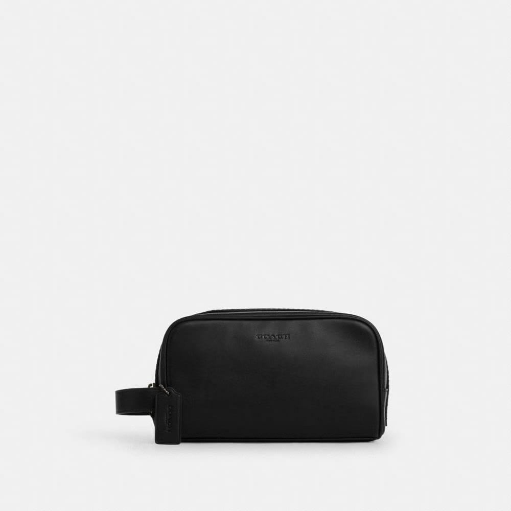 Coach Small Travel Kit Gunmetal-Black