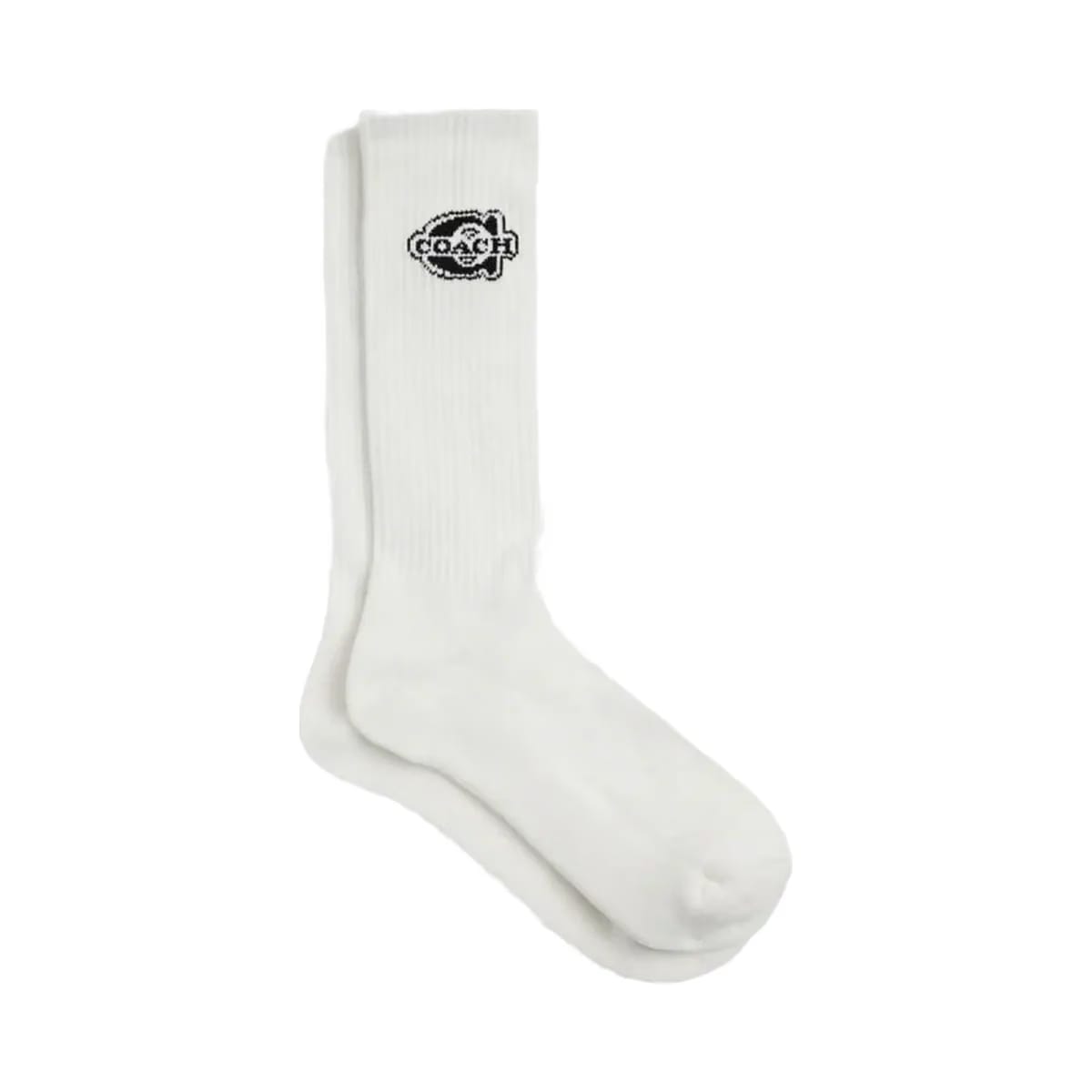 Coach Soho Calf Socks Chalk
