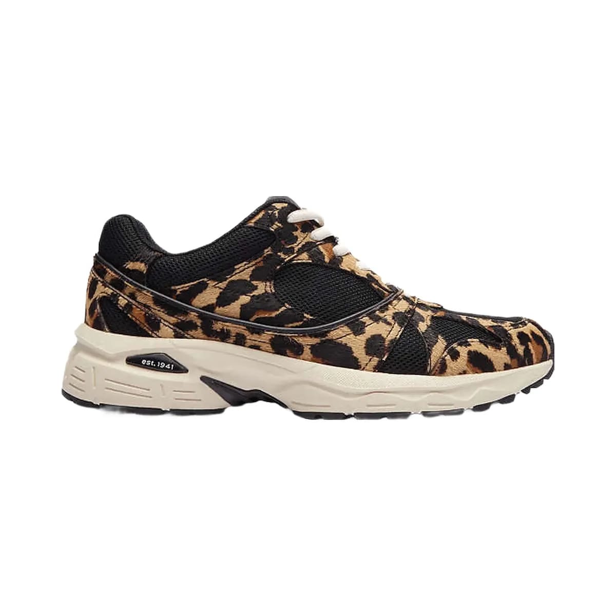 Coach Sport Sneaker With Leopard Print Black-Leopard