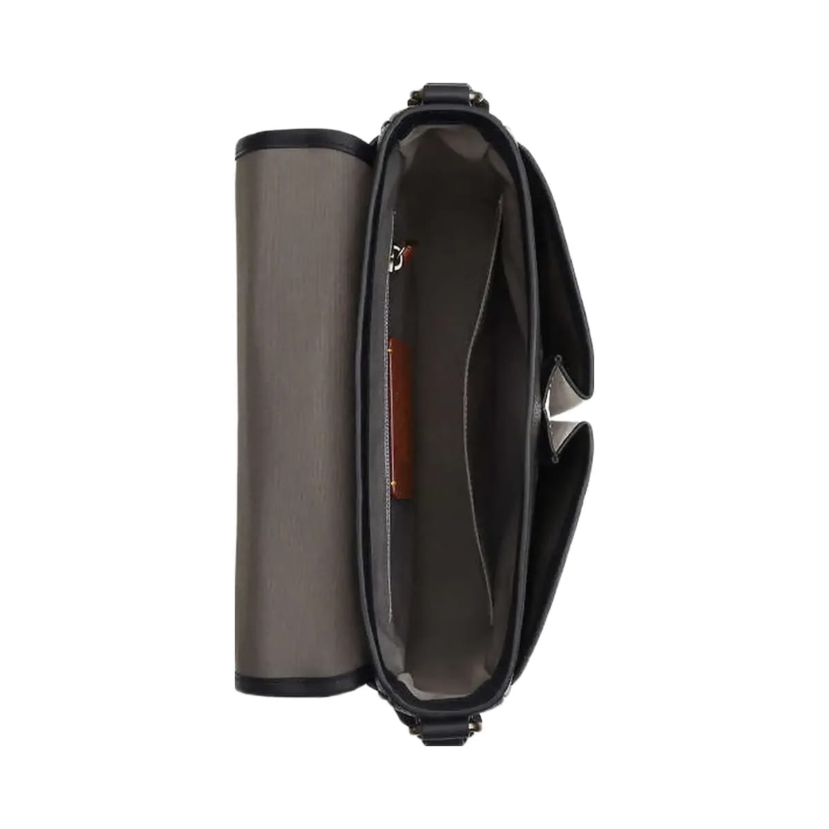 Coach Sprint Map Bag 25 In Colorblock Signature Canvas Signature Canvas-Gunmetal-Chalk-Black