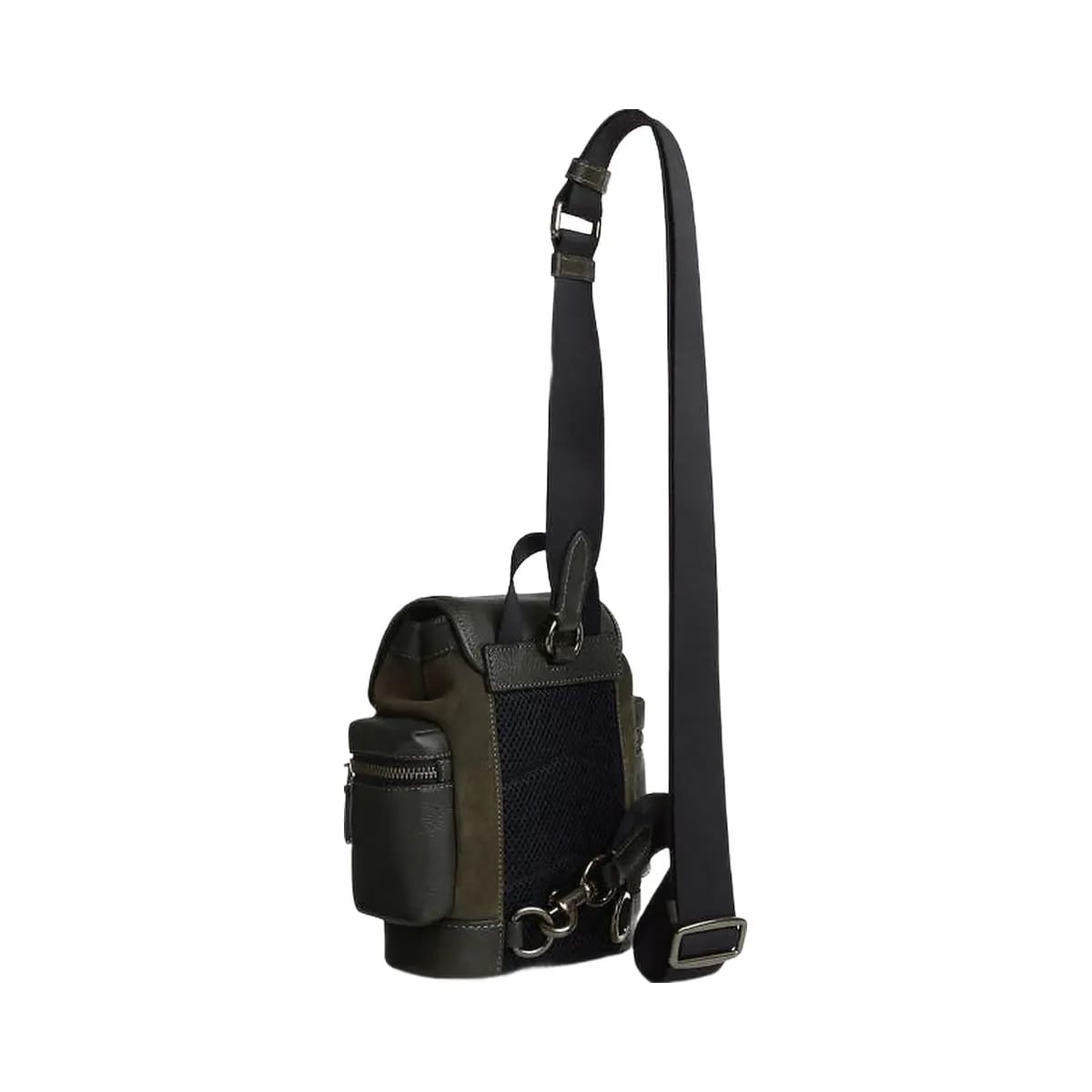 Coach Sprint Sling Pack Suede-Qb-Uniform Green