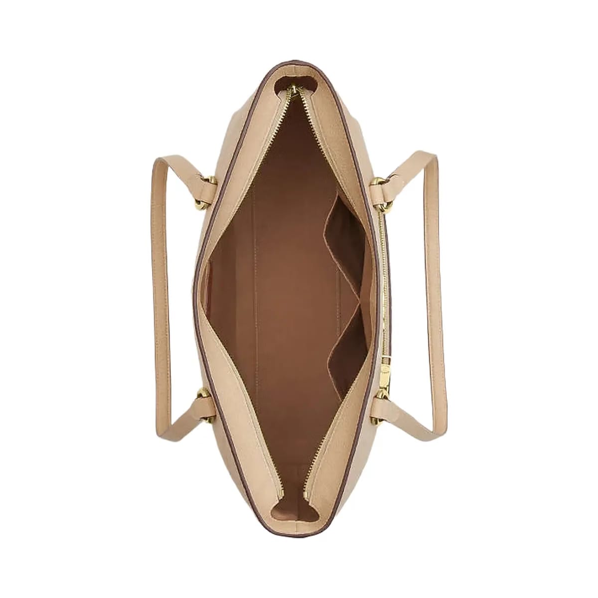 Coach Station Tote Bag In Signature Leather Pebbled Leather-Im-Oat