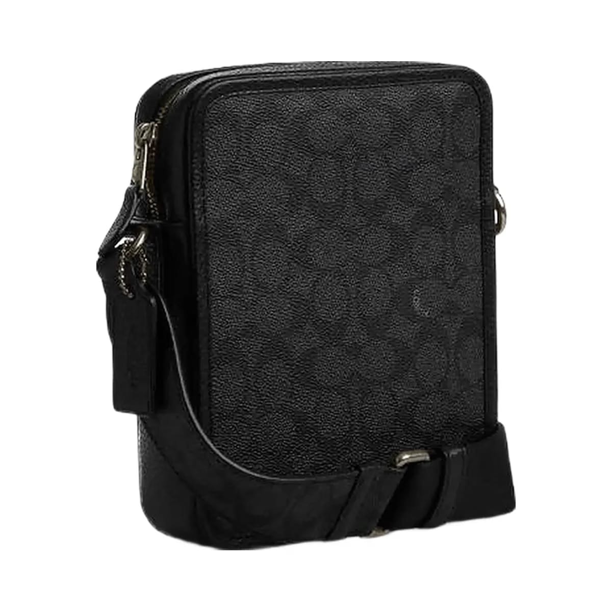 Coach Sullivan Crossbody Bag In Signature Canvas Signature Canvas-Gunmetal-Charcoal-Black