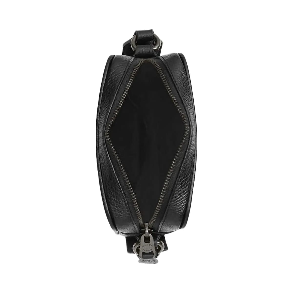 Coach Sullivan Crossbody Bag In Signature Canvas Signature Canvas-Gunmetal-Charcoal-Black