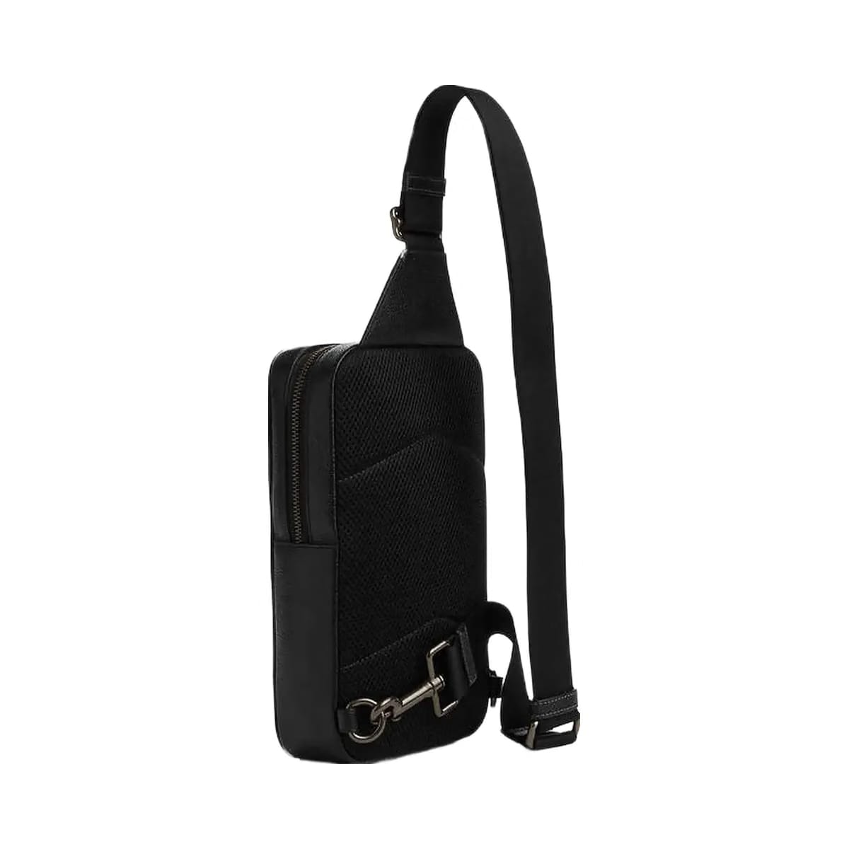 Coach Sullivan Pack In Signature Canvas Signature Canvas-Gunmetal-Charcoal-Black