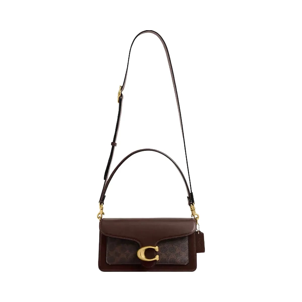 Coach Tabby Shoulder Bag 26 In Signature Canvas Signature Canvas-Brass-Maple