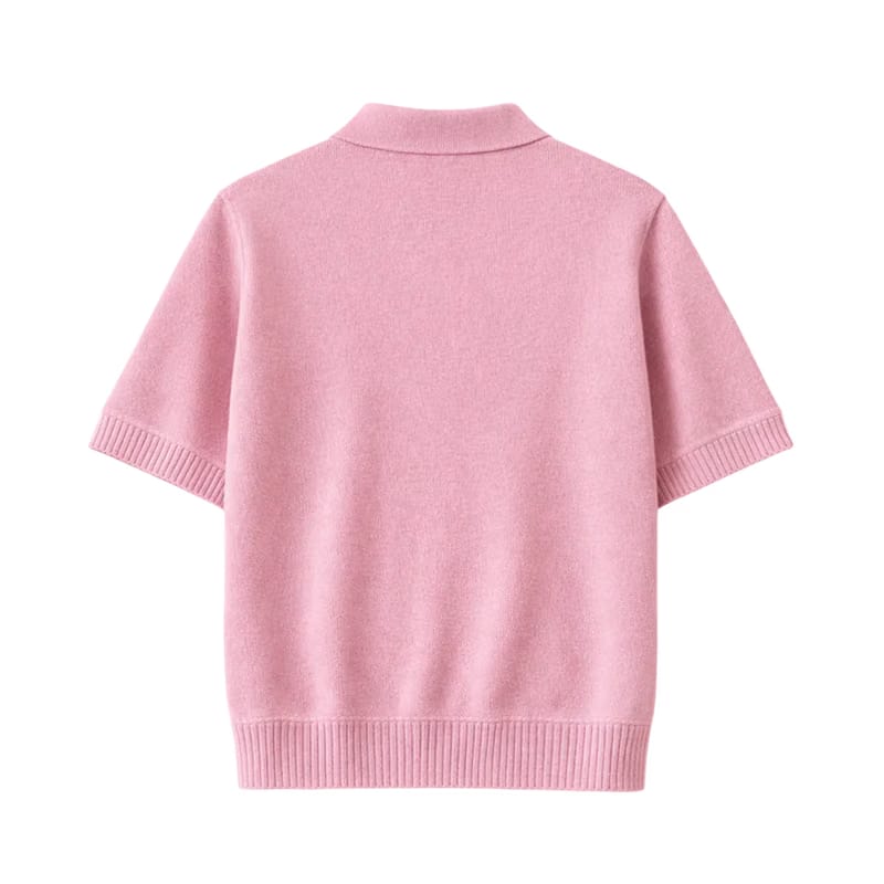 Legacy Classic Zip Polo - Blush