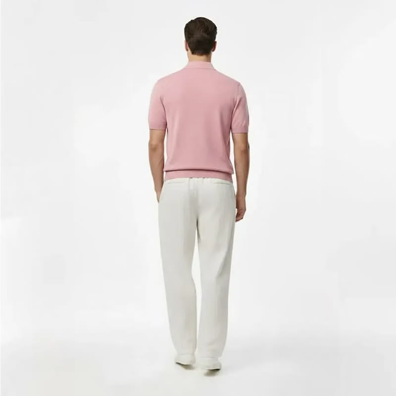 Legacy Classic Zip Polo - Blush