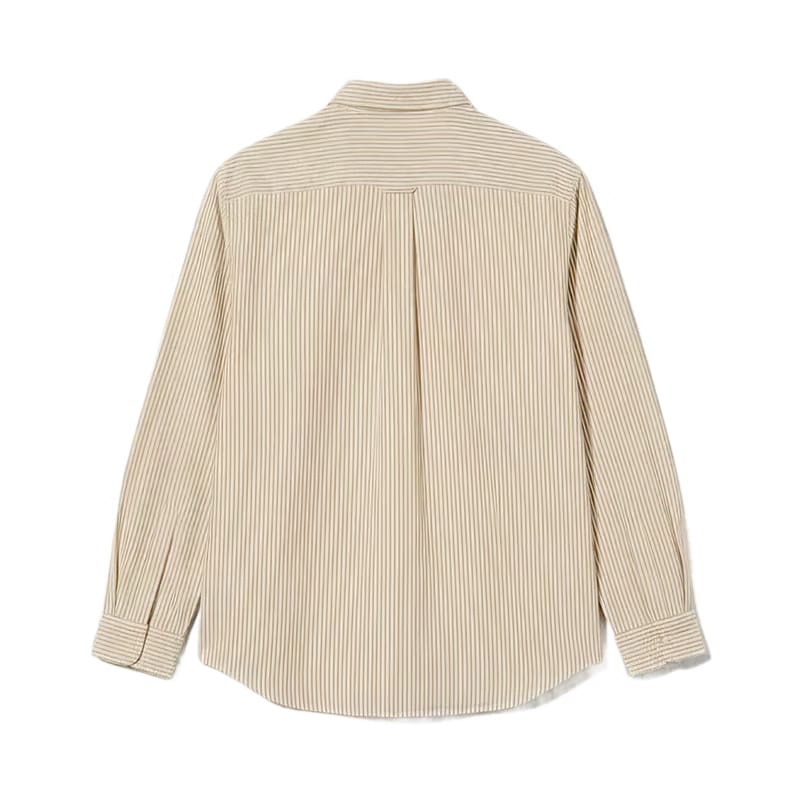 Classic Oxford Stripe Shirt – Ivory