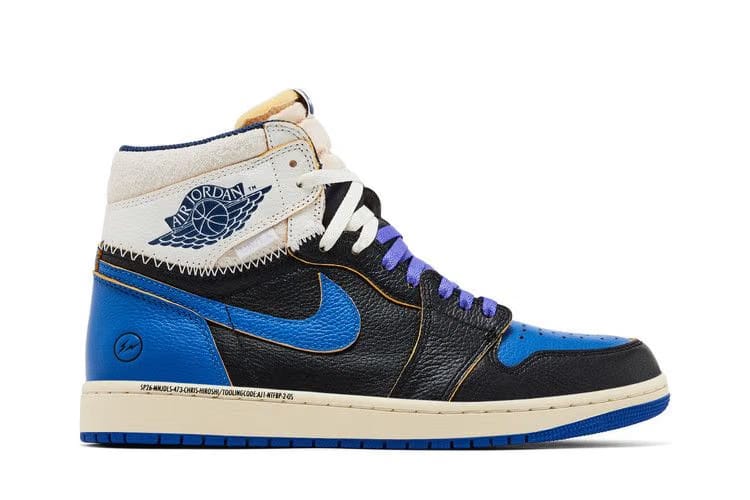 Fragment Design x Union LA x Air Jordan 1 Retro High OG Sport Royal