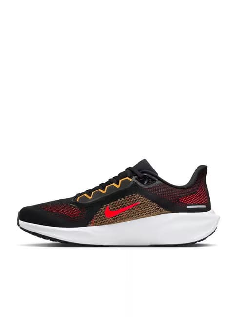 Nike Men's Air Zoom Pegasus 41 Black & Bright Crimson Running Shoes