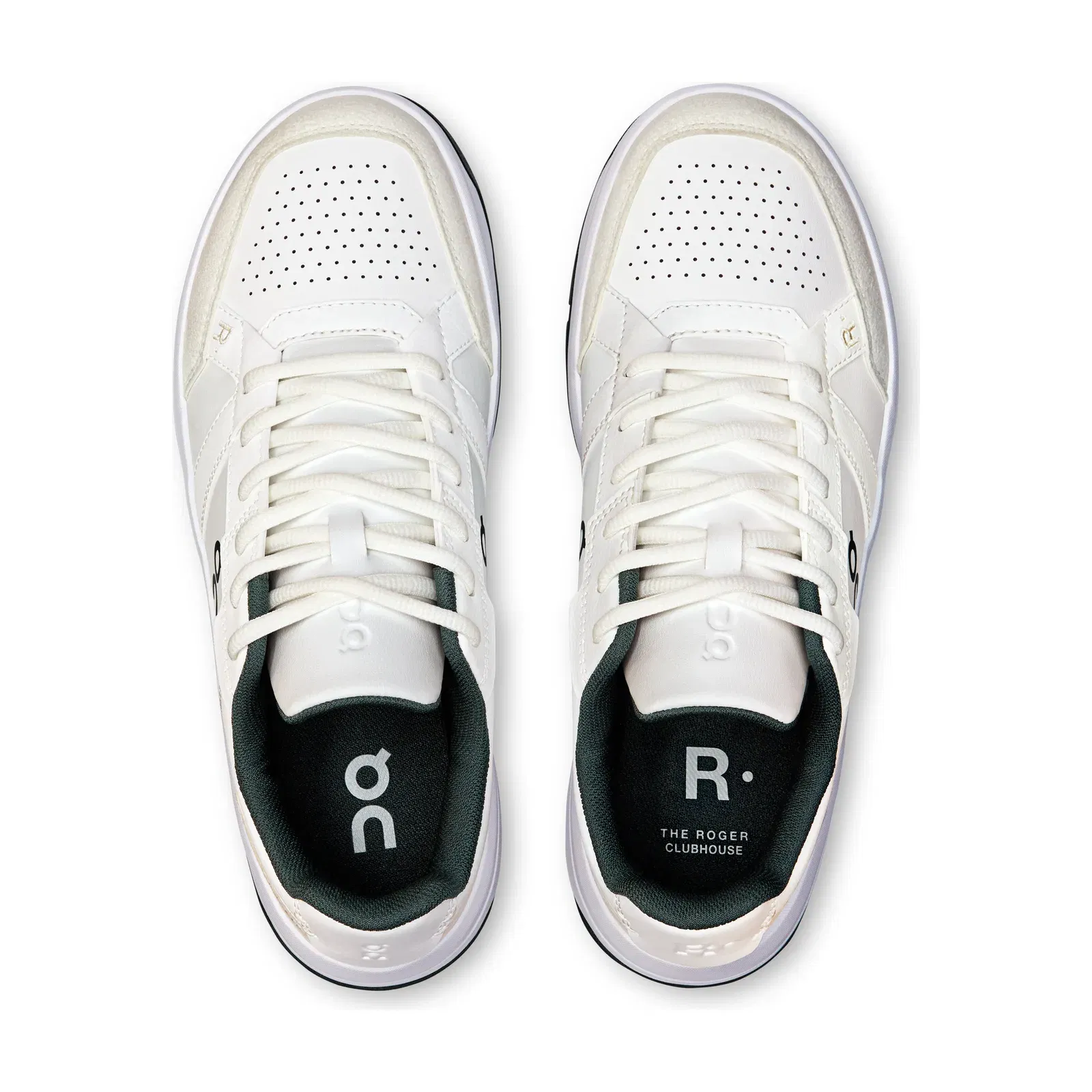 ON Wmns The Roger Clubhouse 'White Evergreen'
