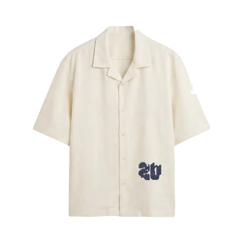 City Off Domes Apex Street White Bowling Shirt