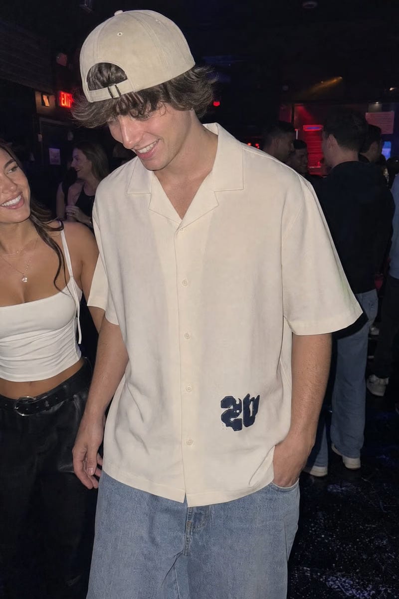 City Off Domes Apex Street White Bowling Shirt
