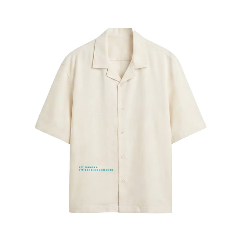 City Off Domes Elevate Daily White Bowling Shirt