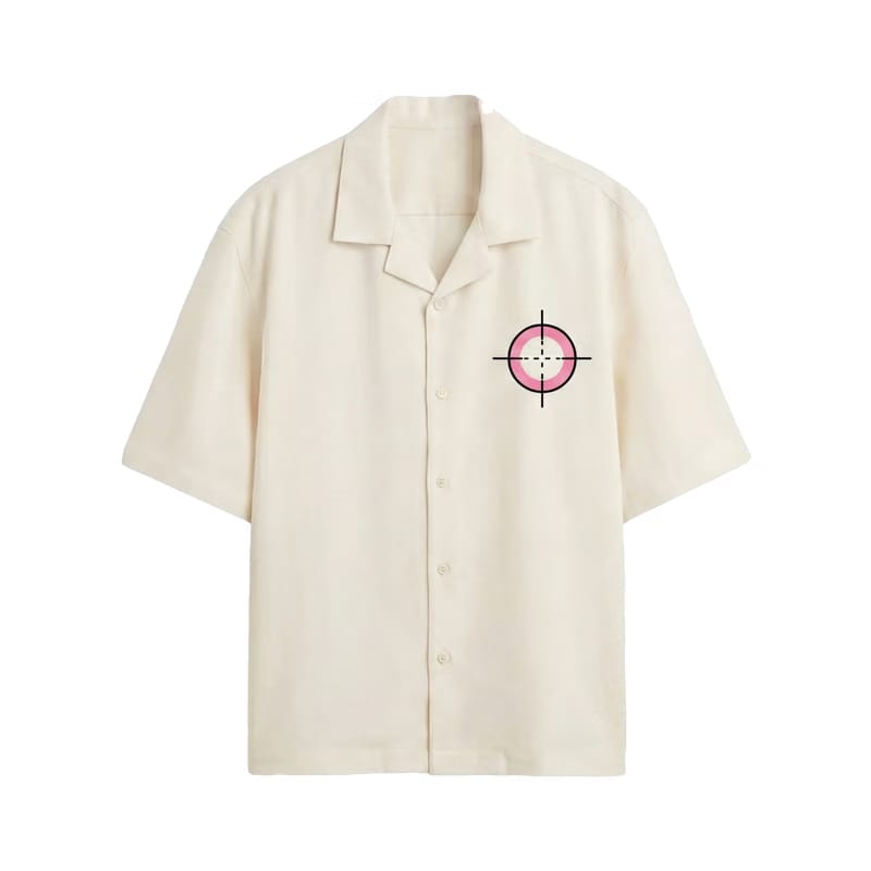 City Off Domes Kill Code White Bowling Shirt