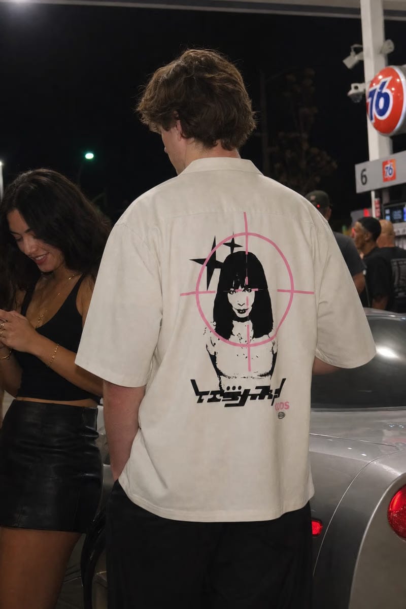 City Off Domes Kill Code White Bowling Shirt