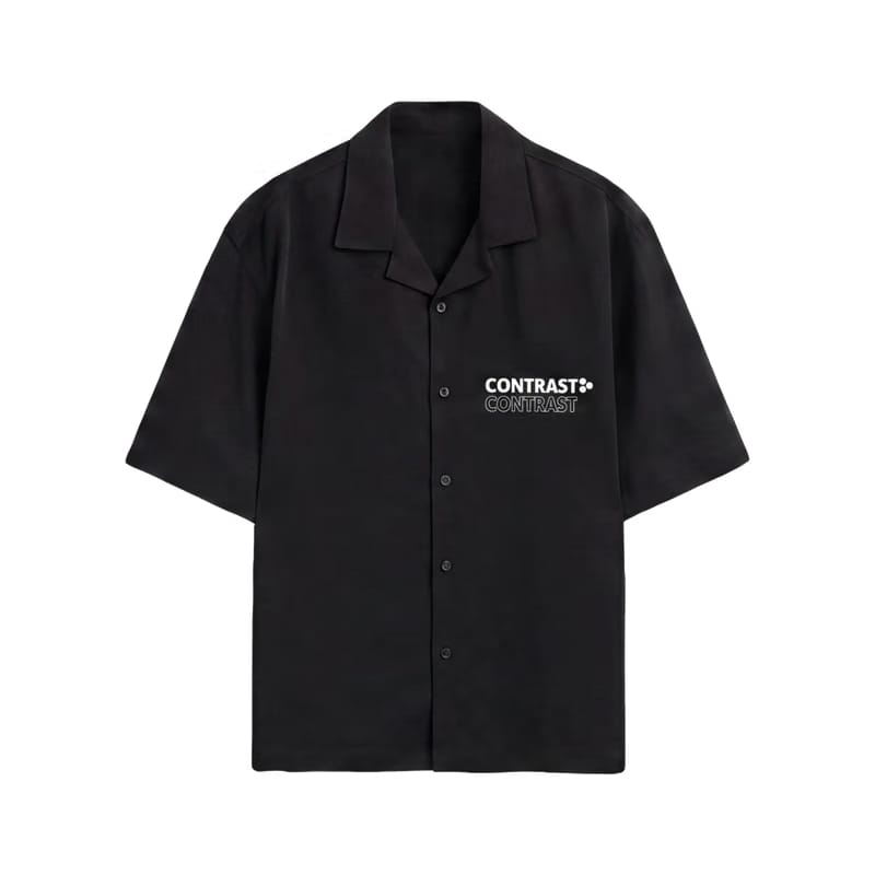 City Off Domes Starline Collective Black Bowling Shirt