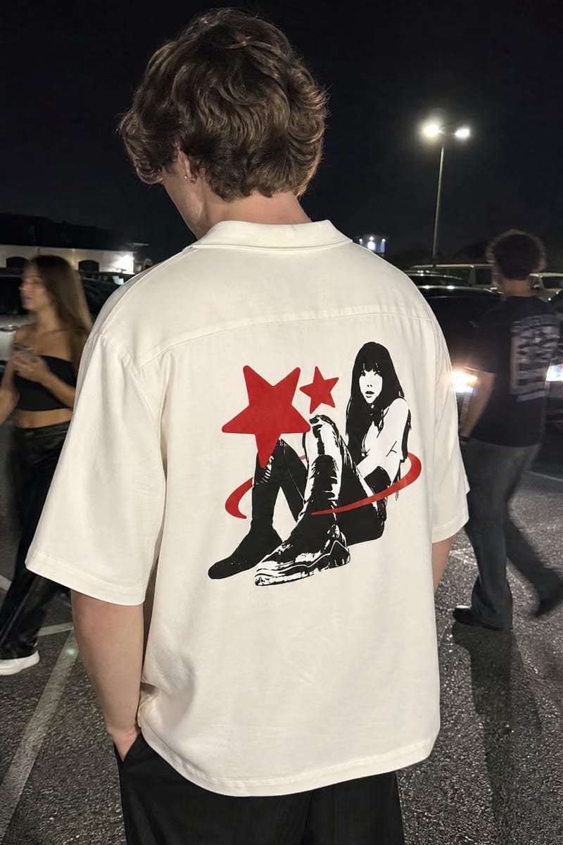 City Off Domes Vault Series White Bowling Shirt