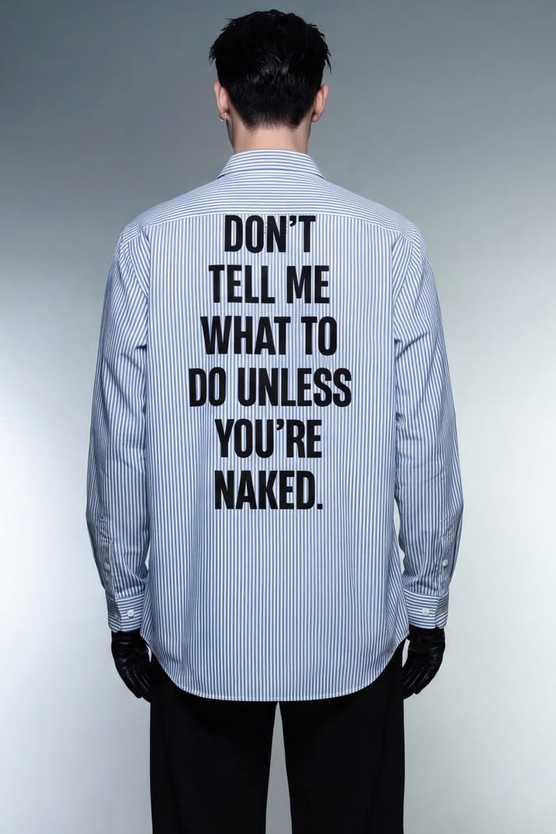 Forfksake Nude Authority Shirt