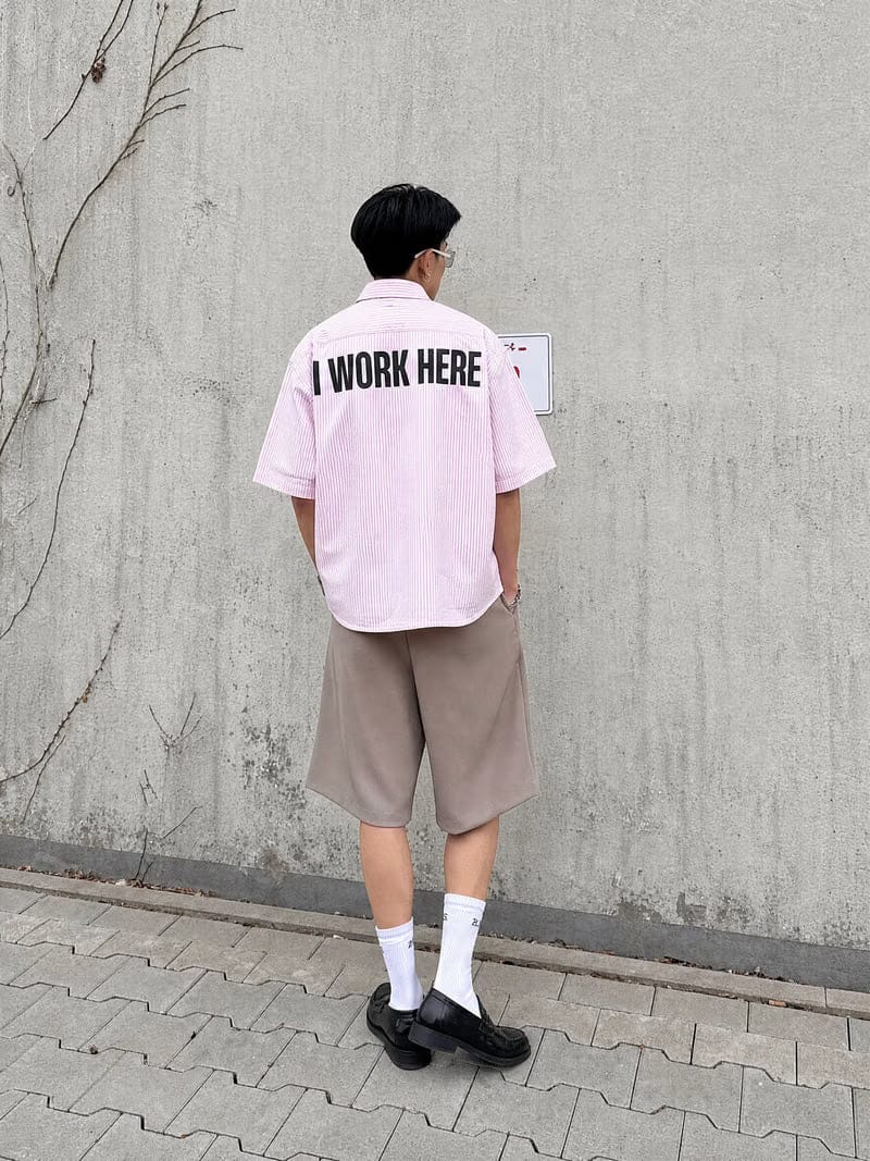 Forfksake Shift Badge Shirt