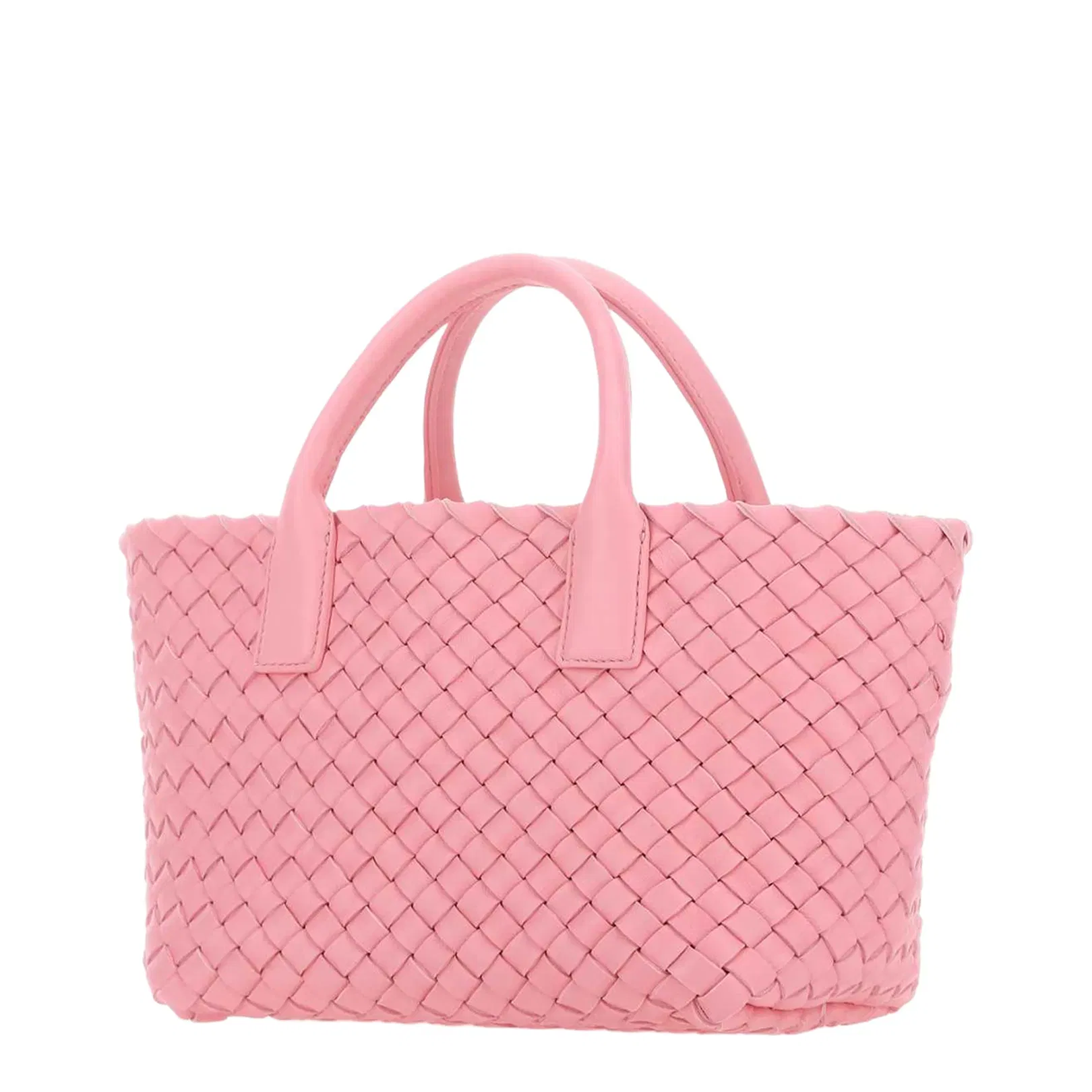 Cabat Mini Leather Handbags - Pink