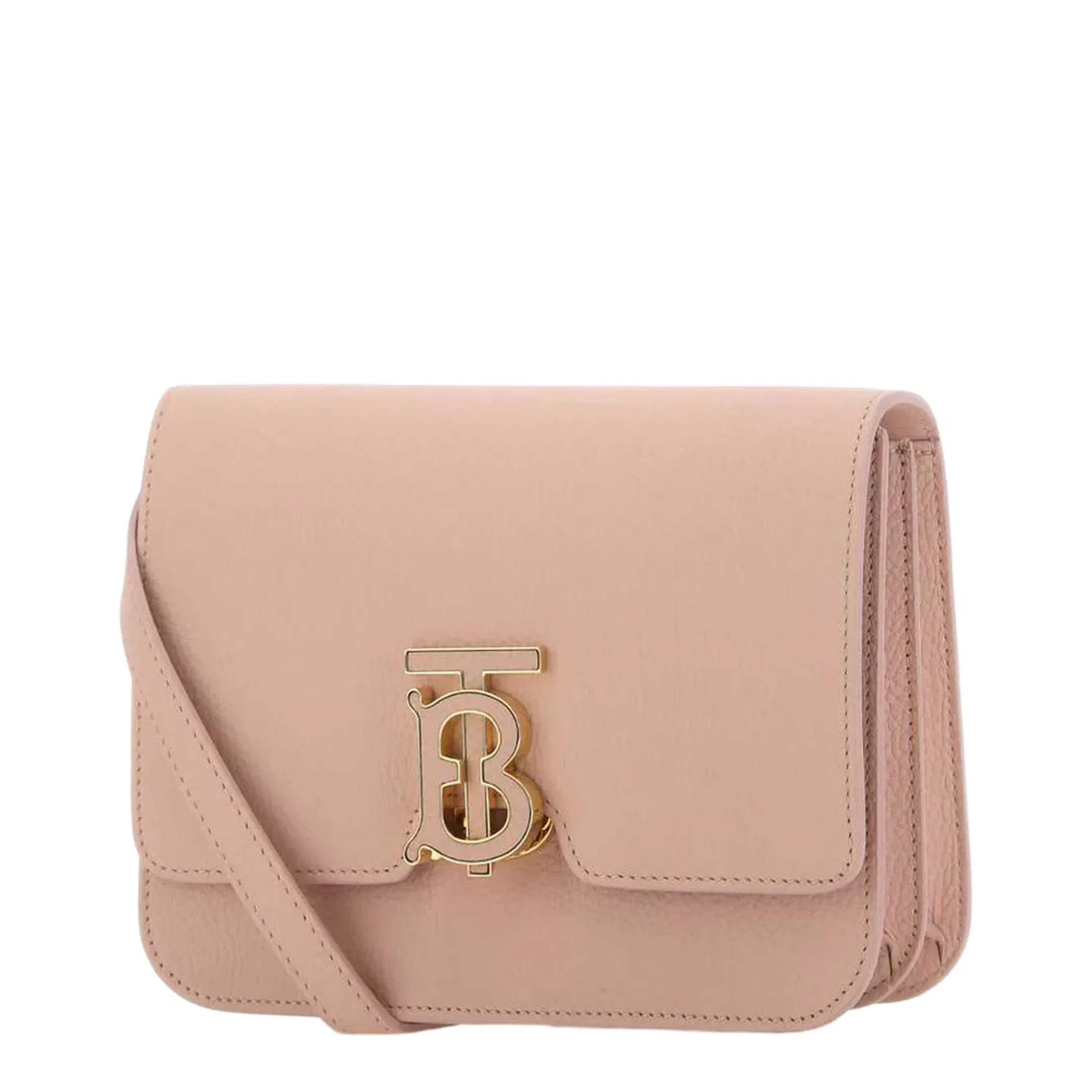 Small TB Shoulder Bag, Gold Hardware