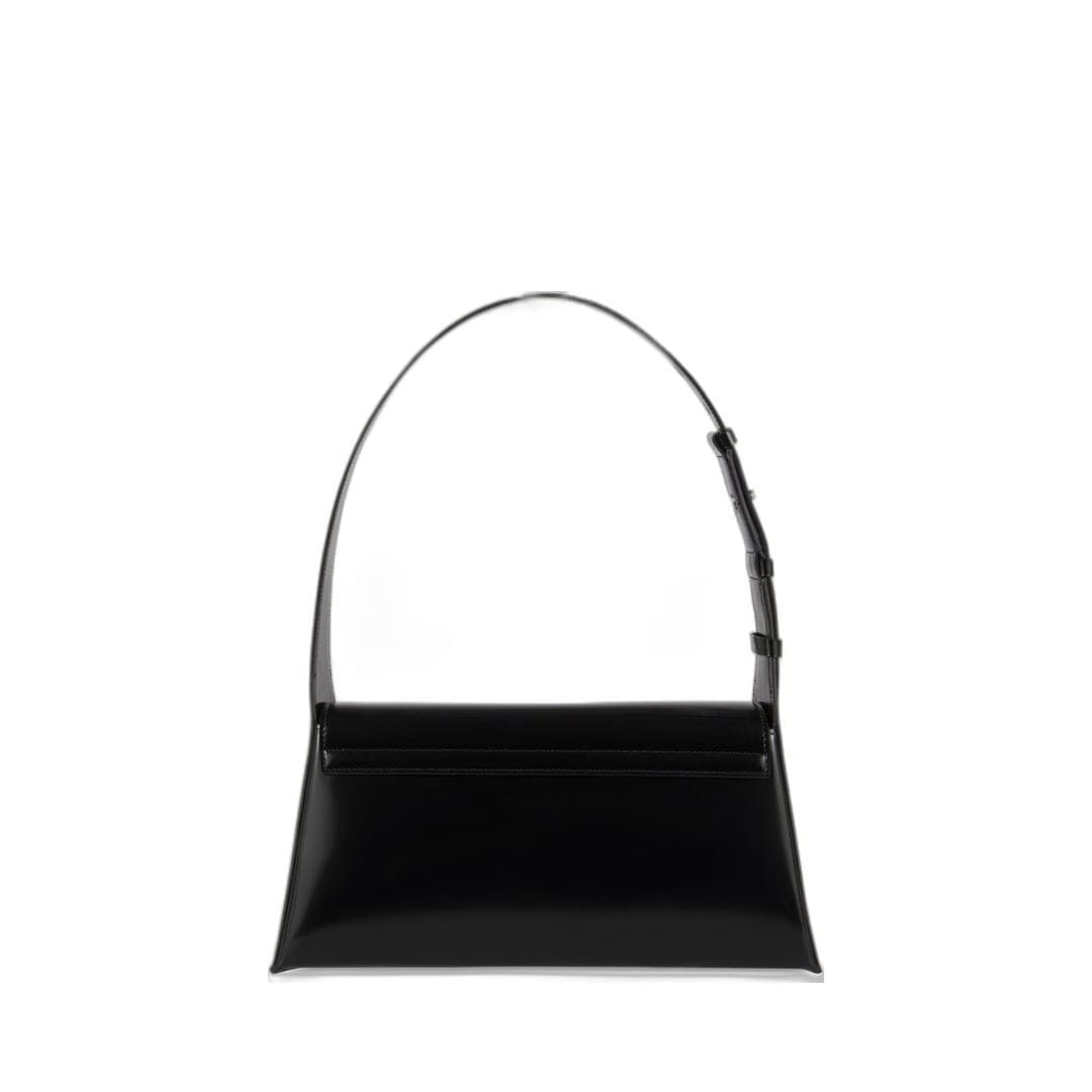 Geometric Shoulder Bag M Black