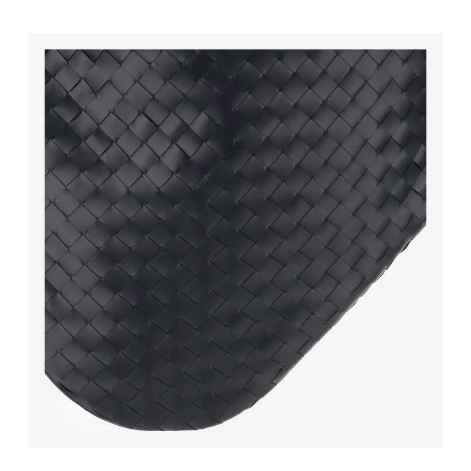 Virgule Medium Leather Shoulder Bags - Black