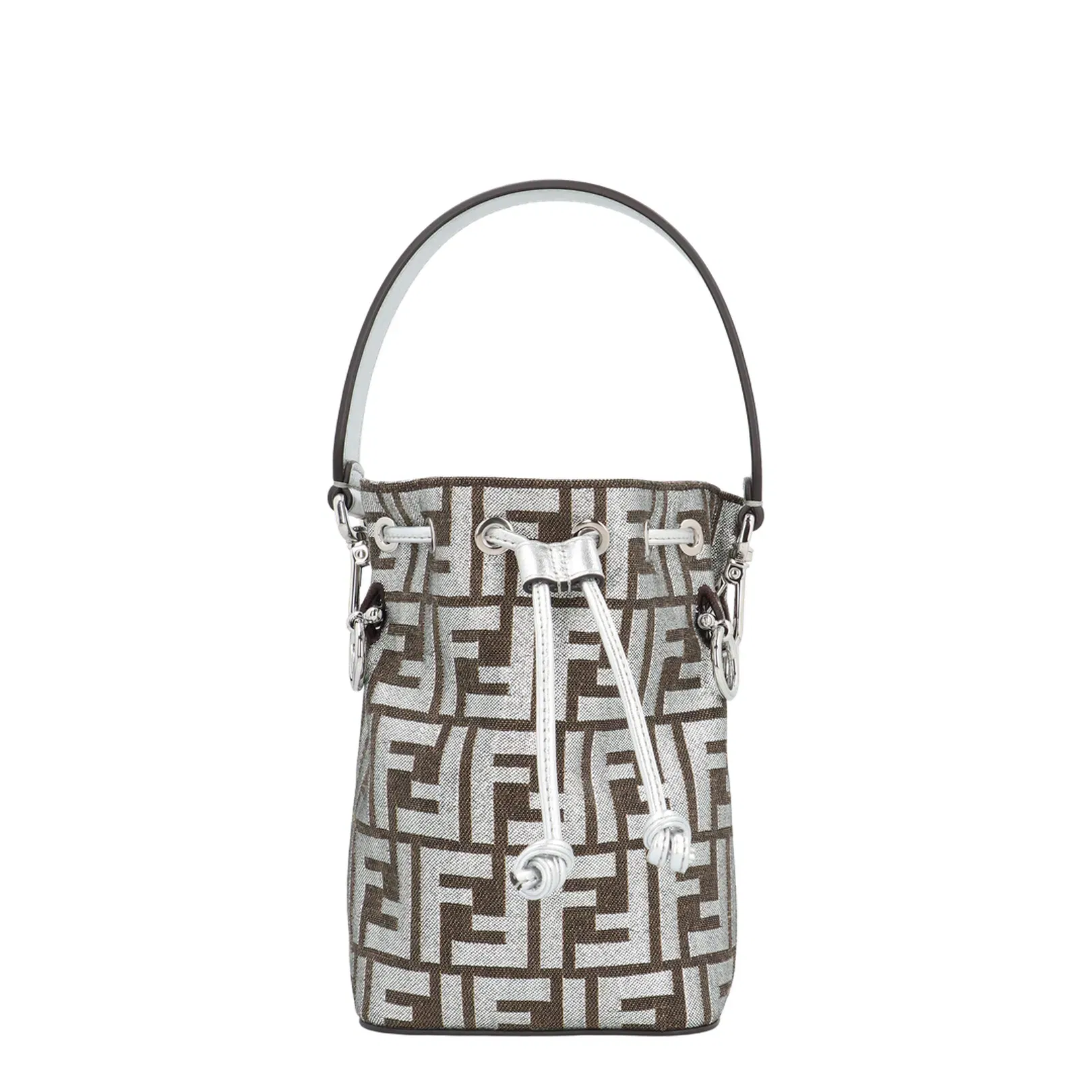Mon Tresor Black FF Fabric Mini Bag