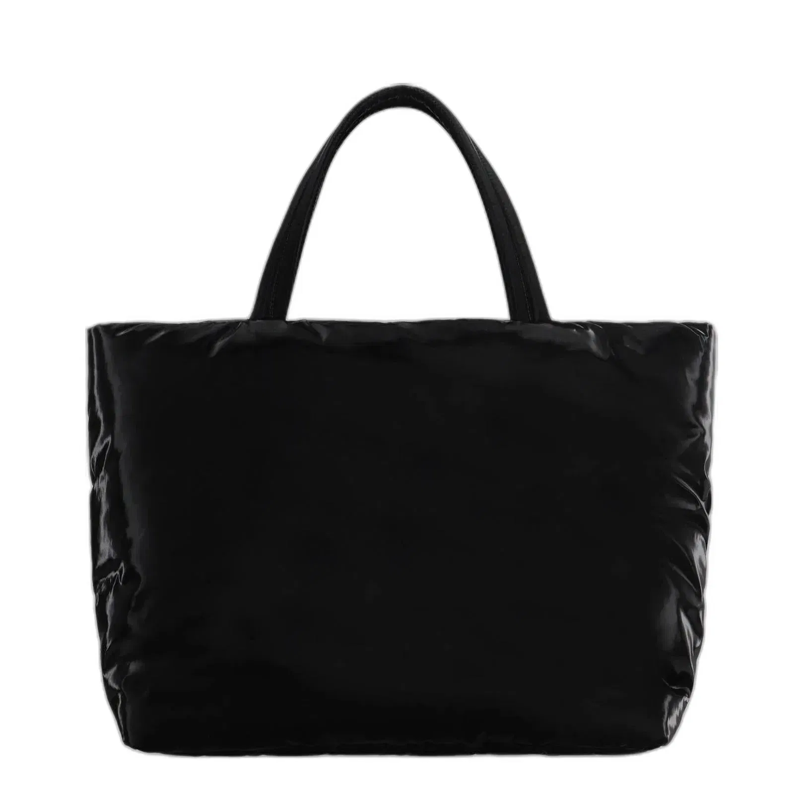 Saint Laurent Tote In Silktech Canvas