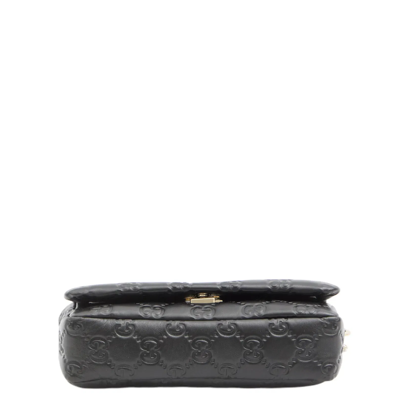 GG Milano Small Exotic Leathers Top Handle Bag - Black