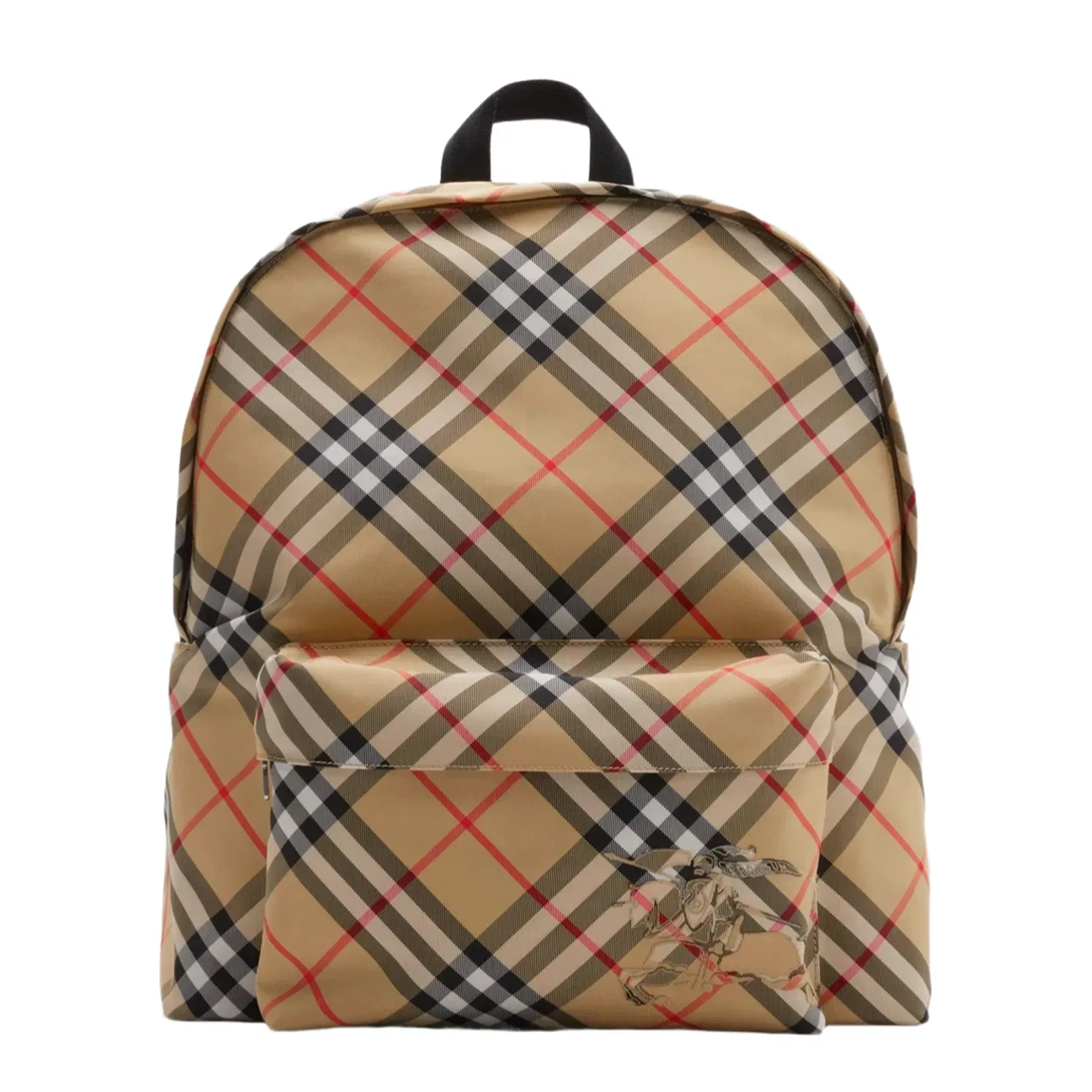 Check Canvas Backpack - Sand