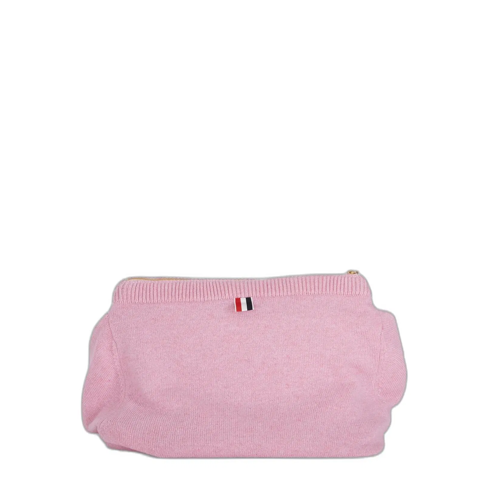 Jersey Stitch Merino Crew Neck Sweater Shell Bag